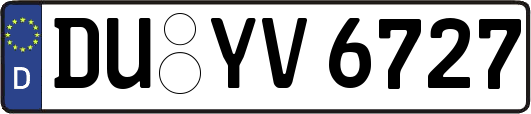 DU-YV6727