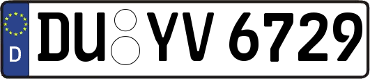 DU-YV6729