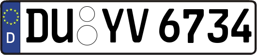 DU-YV6734