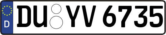 DU-YV6735