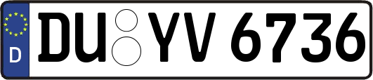 DU-YV6736