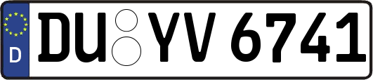 DU-YV6741