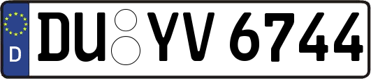 DU-YV6744