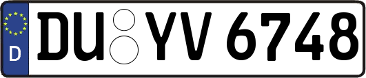 DU-YV6748