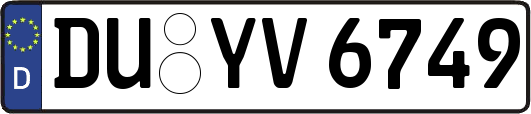 DU-YV6749