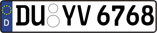 DU-YV6768