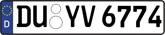 DU-YV6774