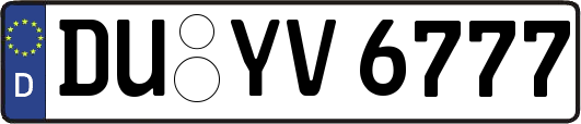 DU-YV6777
