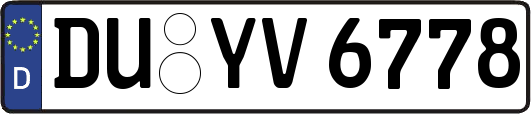 DU-YV6778