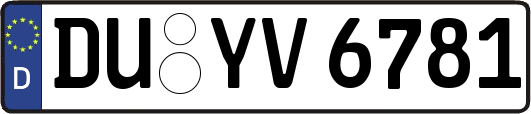 DU-YV6781