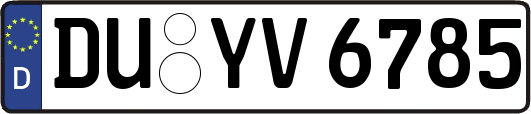 DU-YV6785