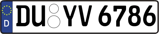 DU-YV6786