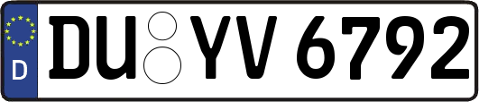 DU-YV6792