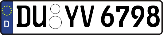 DU-YV6798