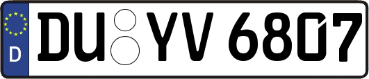 DU-YV6807