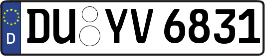 DU-YV6831