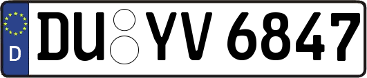 DU-YV6847