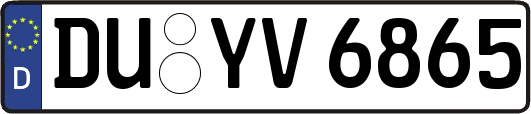 DU-YV6865