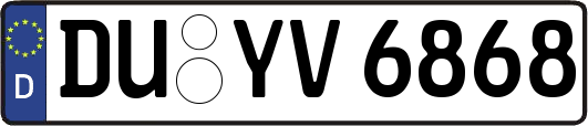 DU-YV6868