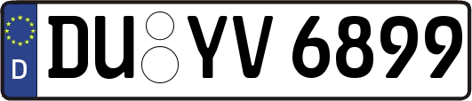 DU-YV6899