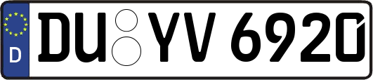 DU-YV6920