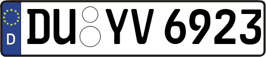 DU-YV6923