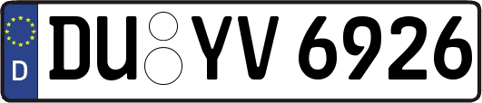 DU-YV6926