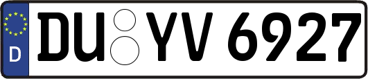 DU-YV6927