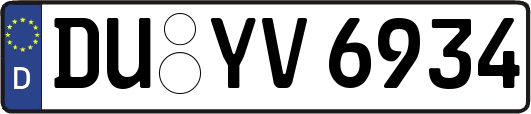 DU-YV6934