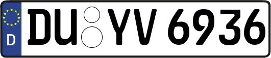 DU-YV6936