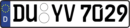 DU-YV7029