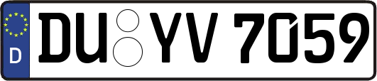 DU-YV7059