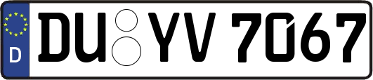 DU-YV7067
