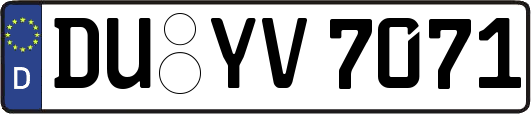 DU-YV7071