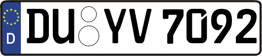 DU-YV7092
