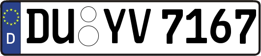 DU-YV7167