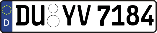 DU-YV7184