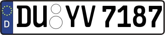 DU-YV7187
