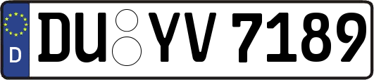 DU-YV7189