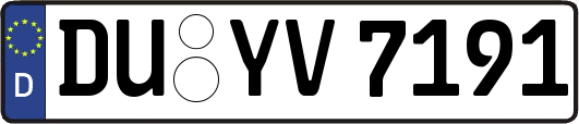DU-YV7191