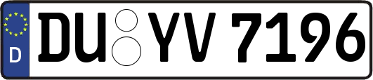 DU-YV7196