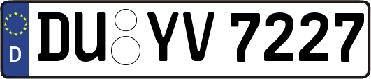 DU-YV7227