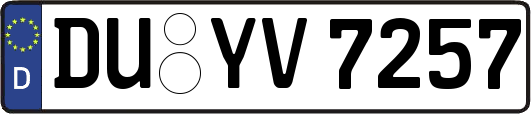 DU-YV7257