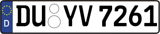 DU-YV7261