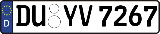 DU-YV7267