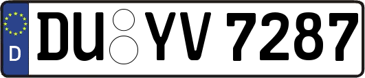 DU-YV7287