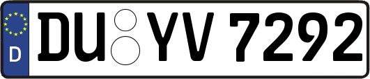 DU-YV7292