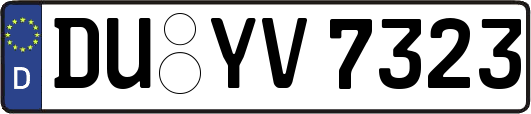 DU-YV7323