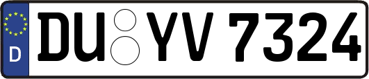 DU-YV7324