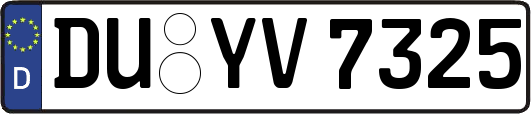DU-YV7325